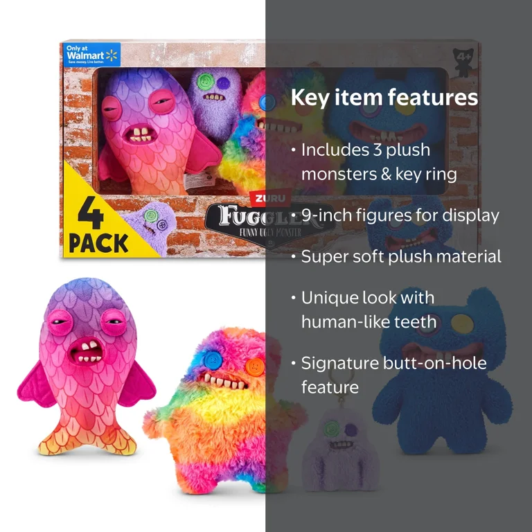 Fuggler Chaos Crew Multipack Walmart exclusive by ZURU, Funny Ugly