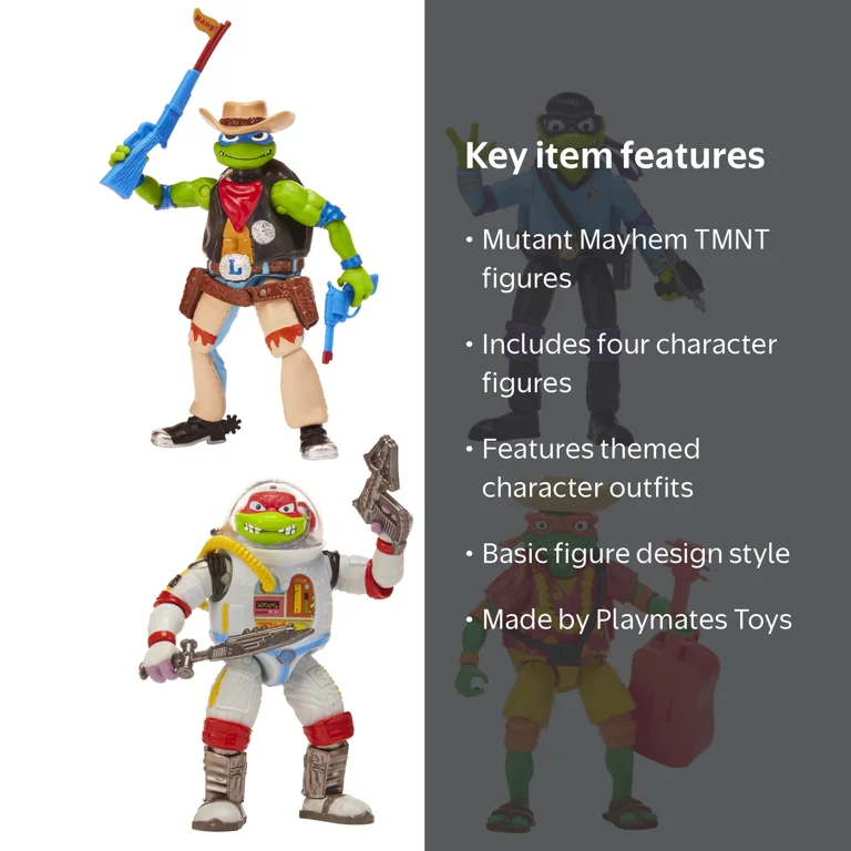 Playmates Toys TMNT: Half Shell Heroes Mutant Mayhem Costume