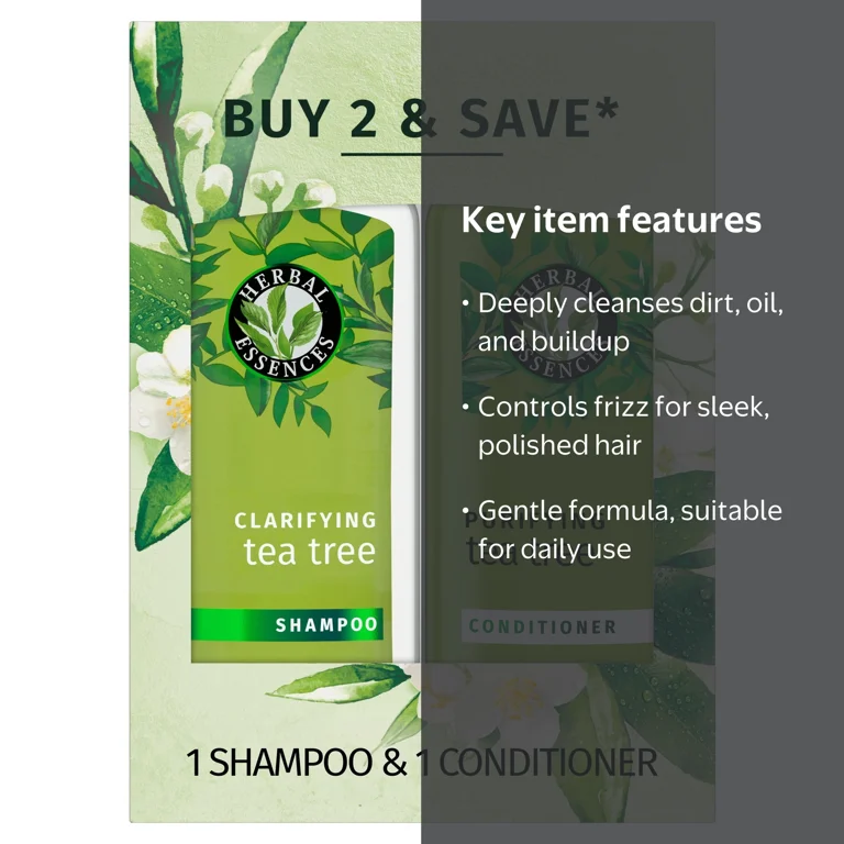 Herbal Essences Clarify and Purify Shampoo and Conditioner Dual