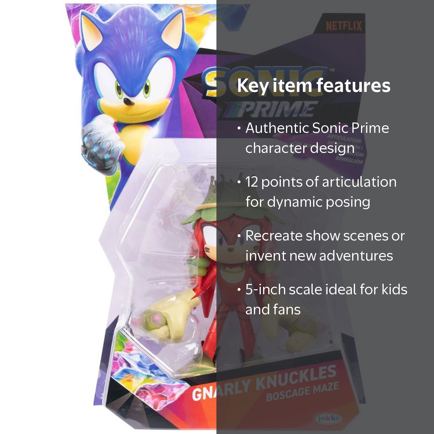 Gnarly Knuckles Sonic The Hedgehog Boscage Maze Prime Action