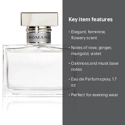 Ralph Lauren, Perfume for Women, Romance Eau de Parfum, 1.7 oz