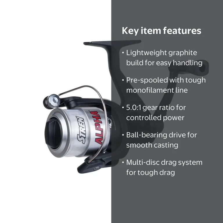 alpha fishing reel Spinning 70 carbon drag discs Alfa ARCTIC 7 Reel –