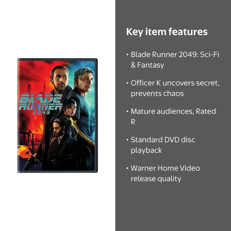 Blade Runner 2049 [DVD] - Walmart.com