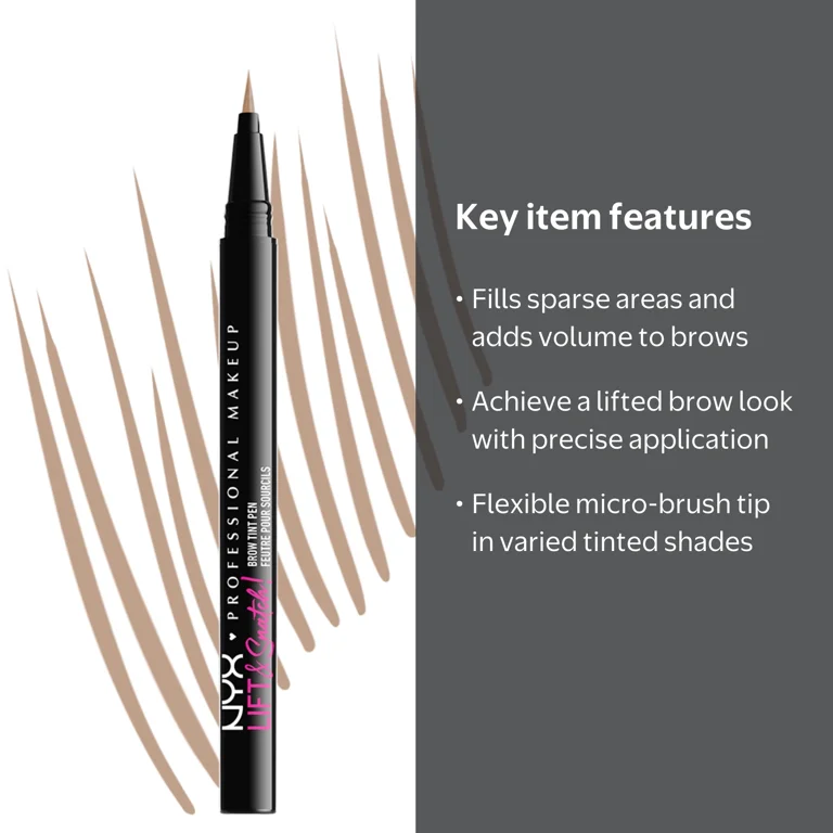 NYX NYX Professional Makeup, Lift & Snatch Brow Tint, 0.03 fl oz