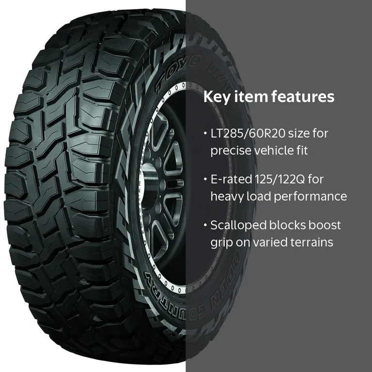 Toyo Open Country R/T Light Truck All-Season 285/60-20 125/122 Q