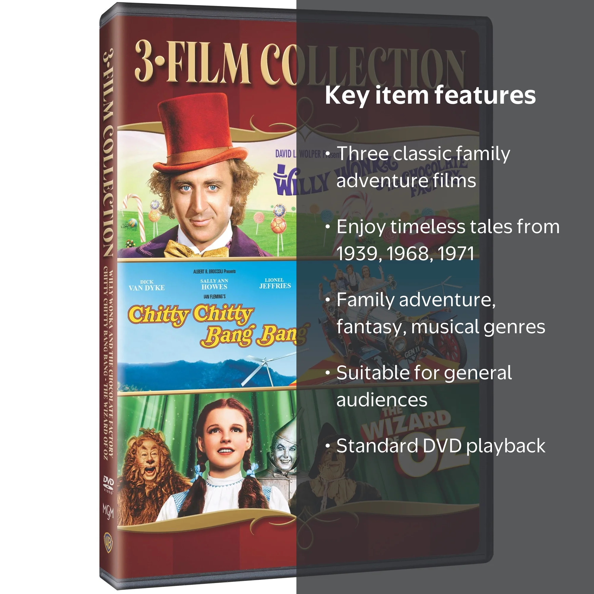 SDS, Chitty Chitty Bang Bang, Willy Wonka & The Chocolate Factory