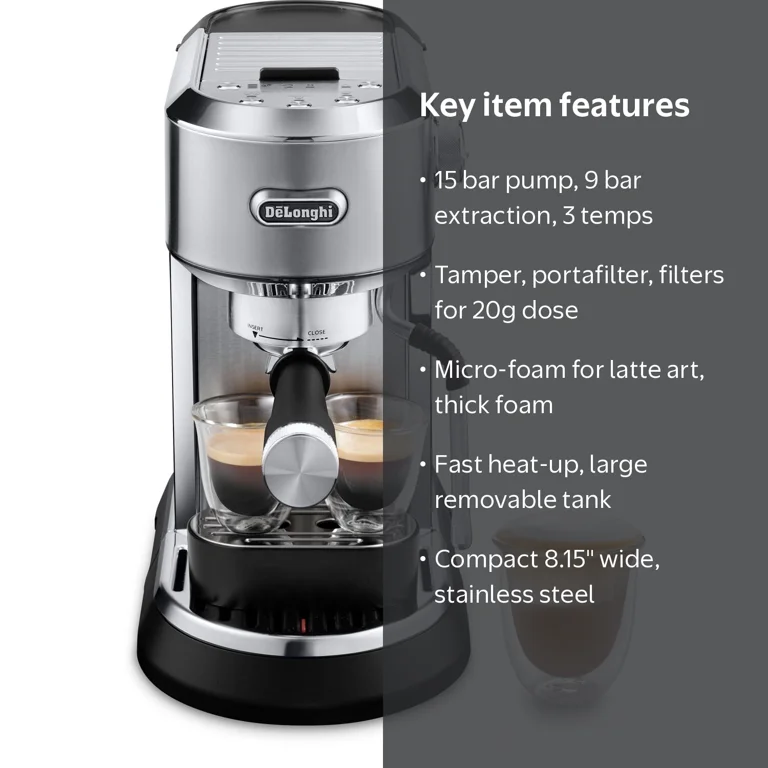 De'Longhi Dedica Maestro Espresso Machine - Walmart.com