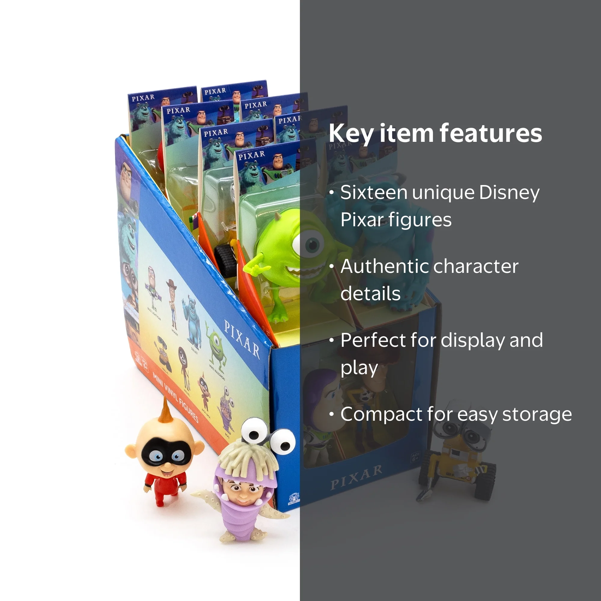 Disney Pixar Figurine & Knick-Knack, Set of 16 - Walmart.com