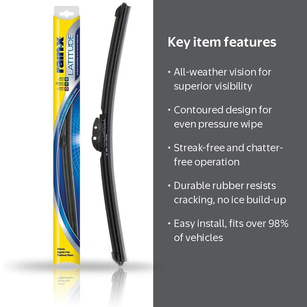 Rain-X 5079279-1 Beam Wiper, 22 Inch, Multicolor, Advanced Design