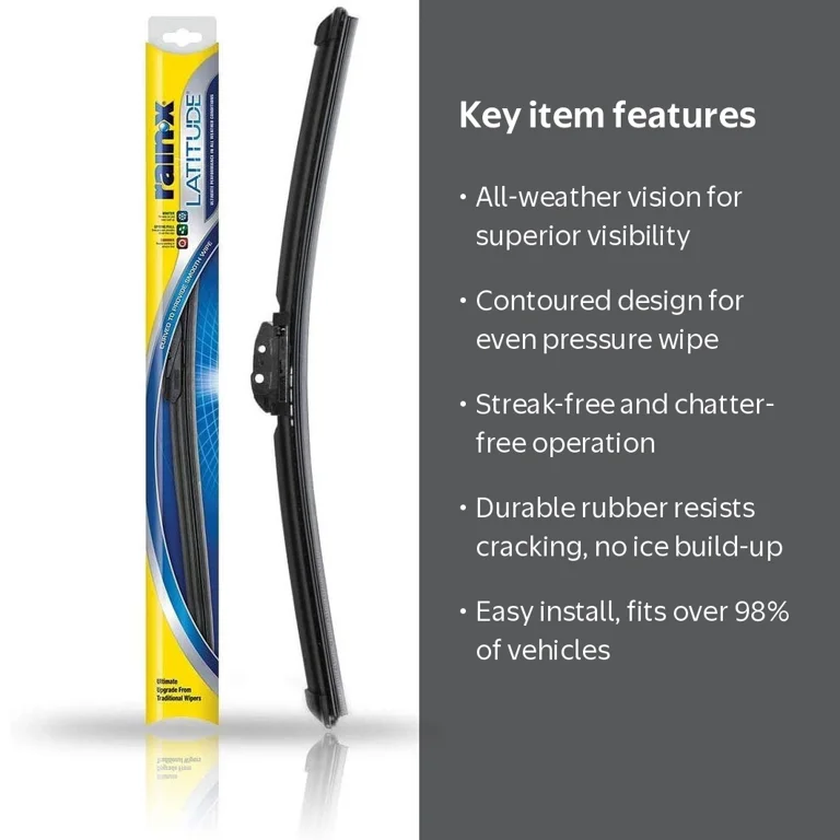 Rain-X 5079279-1 Beam Wiper, 22 Inch, Multicolor, Advanced Design