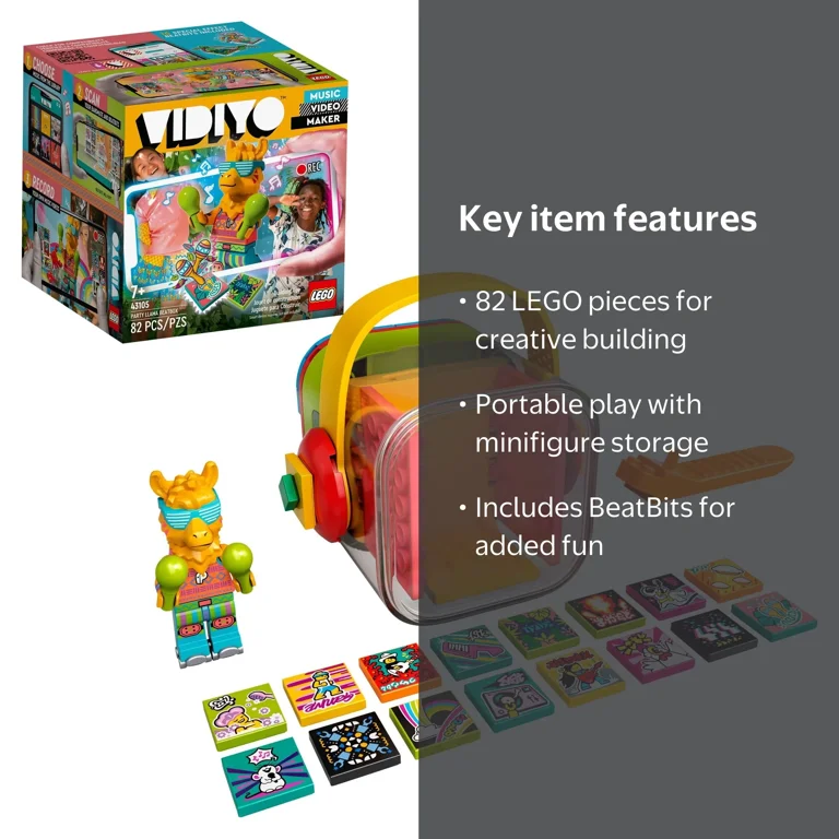 LEGO Party Llama BeatBox 43105 Building Set (82 Pieces) - Walmart.com
