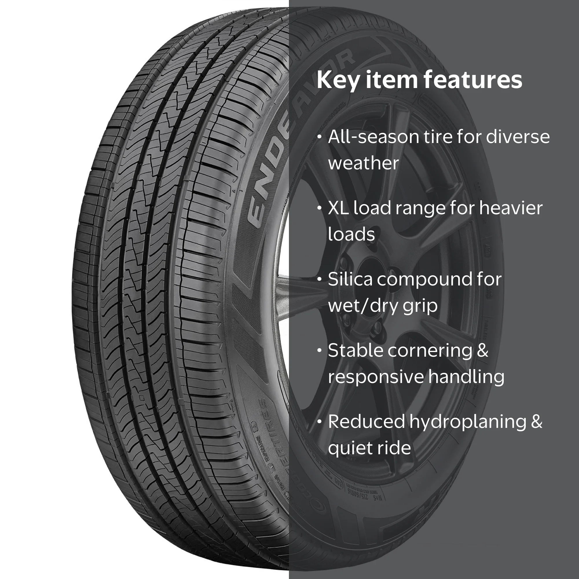 Cooper, Passenger Tire, 225/50R17 98V XL, All Season Performance