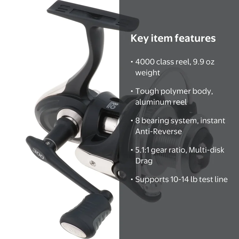 Mitchell 300 Lightweight Spinning Fishing Reel with Advanced