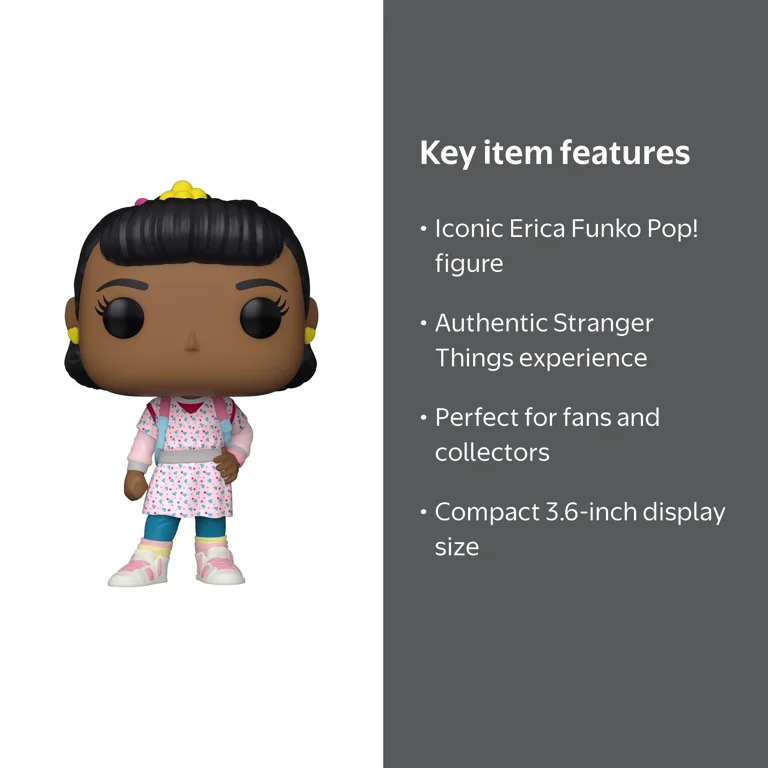 Funko, Funko Pop! TV: Stranger Things - Erica Vinyl Figure, 3.6