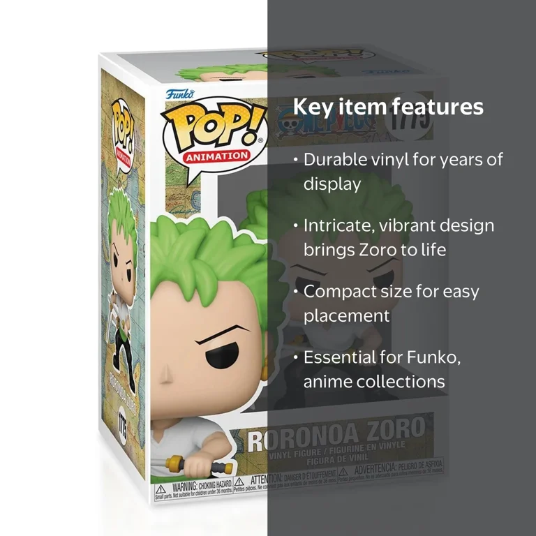 Roronoa Zoro with Sword Funko Pop! Animation One Piece