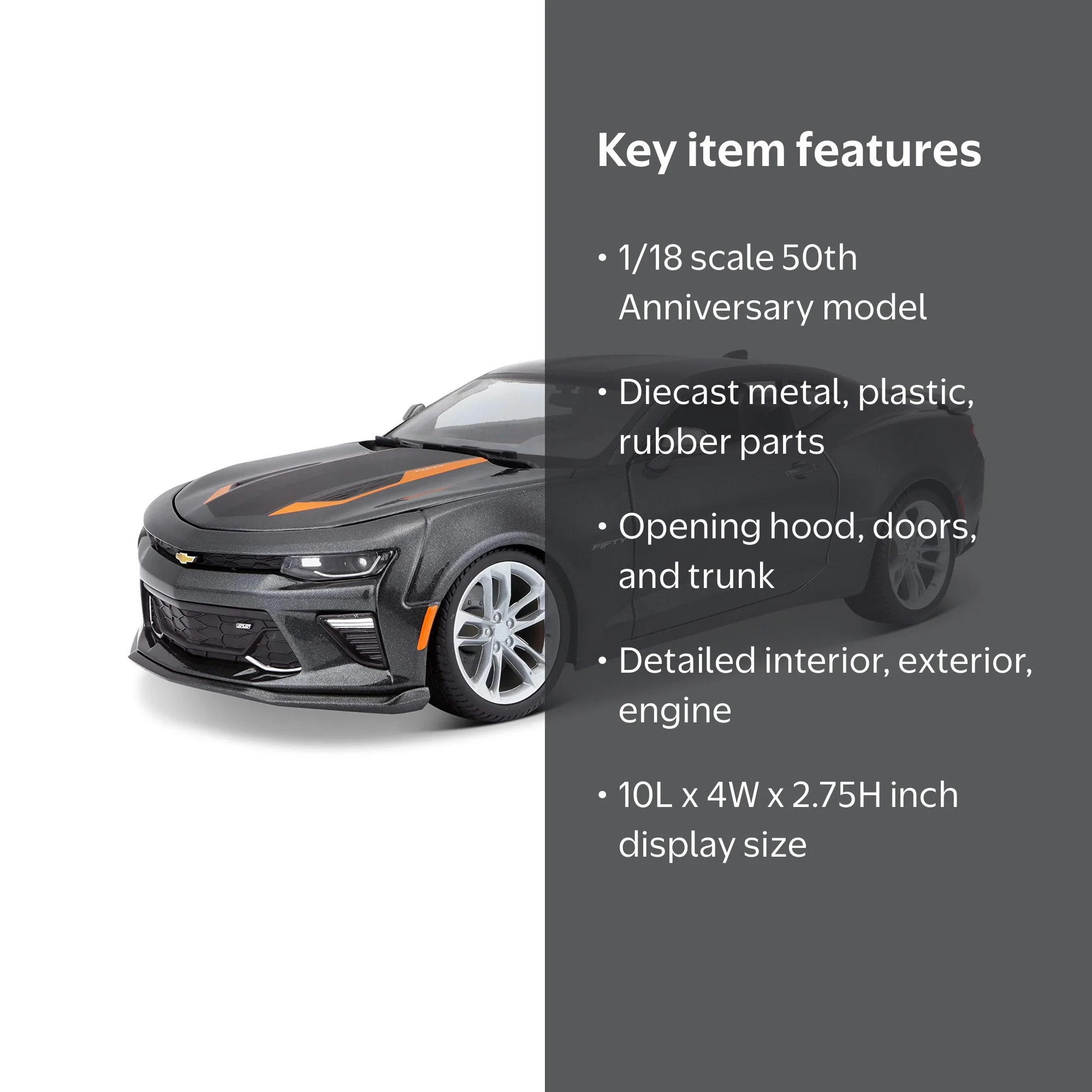 2017 Chevrolet® Camaro® 50th Anniversary - Walmart.com