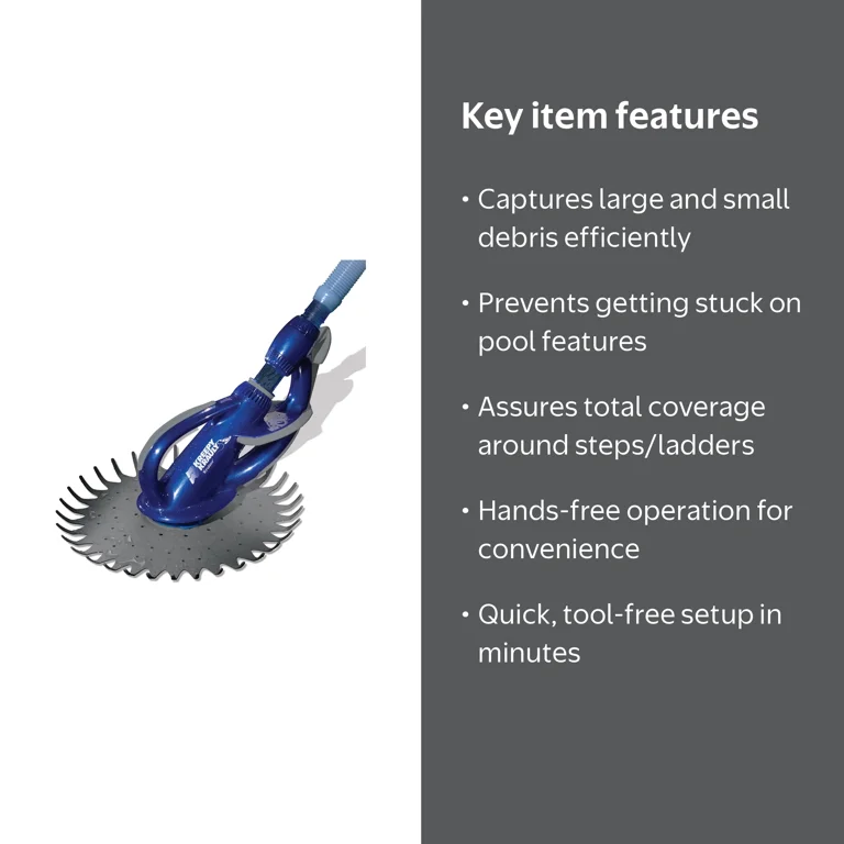 Pentair Kreepy Krauly Kruiser Auto Inground Pool Vacuum Cleaner