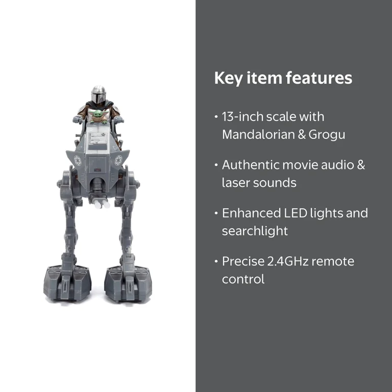 Star Wars Imperial Remnant AT-RT RC Walker with Mandalorian and