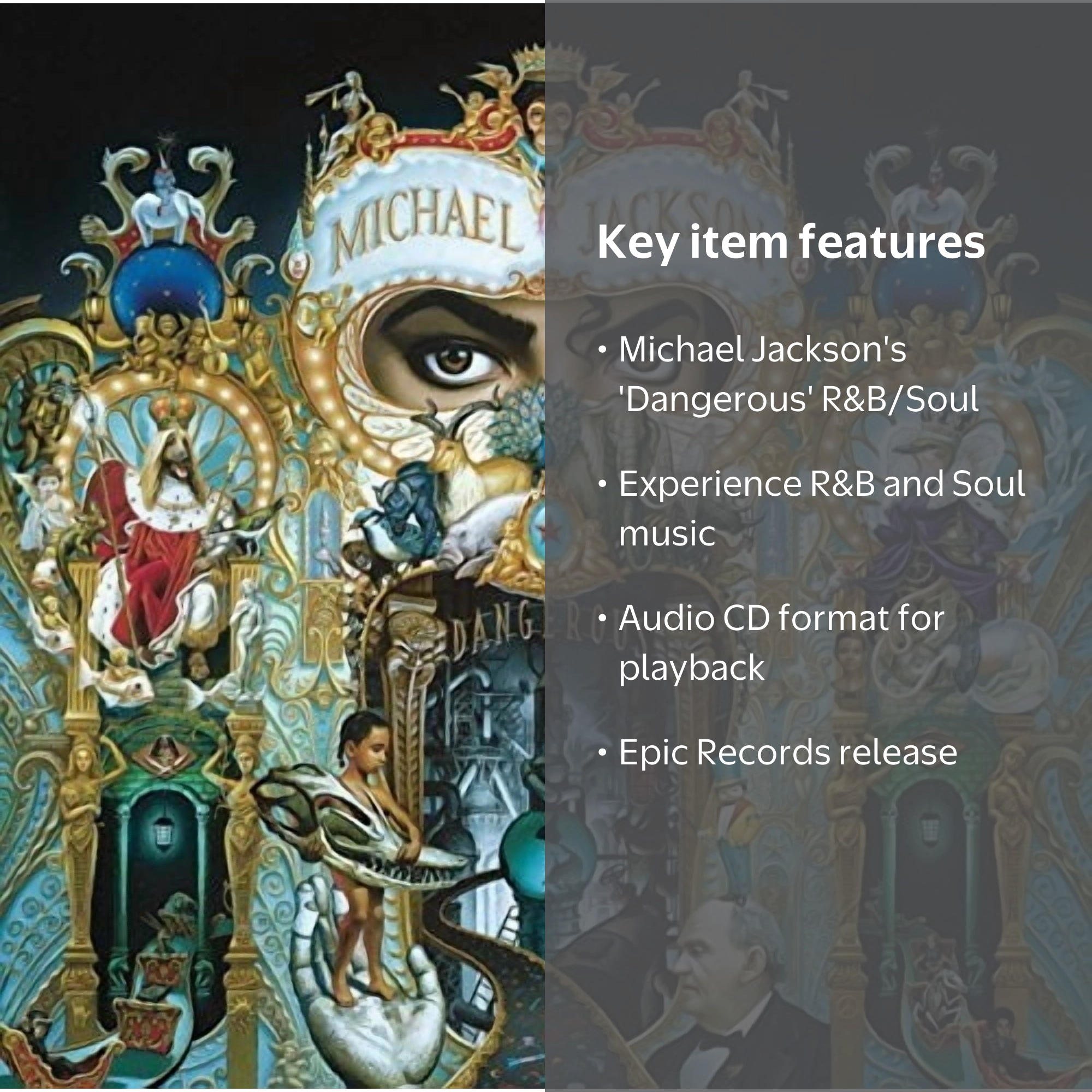 洋楽 Michael Jackson Dangerous CD Amazon.com: Dangerous: CDs & Vinyl