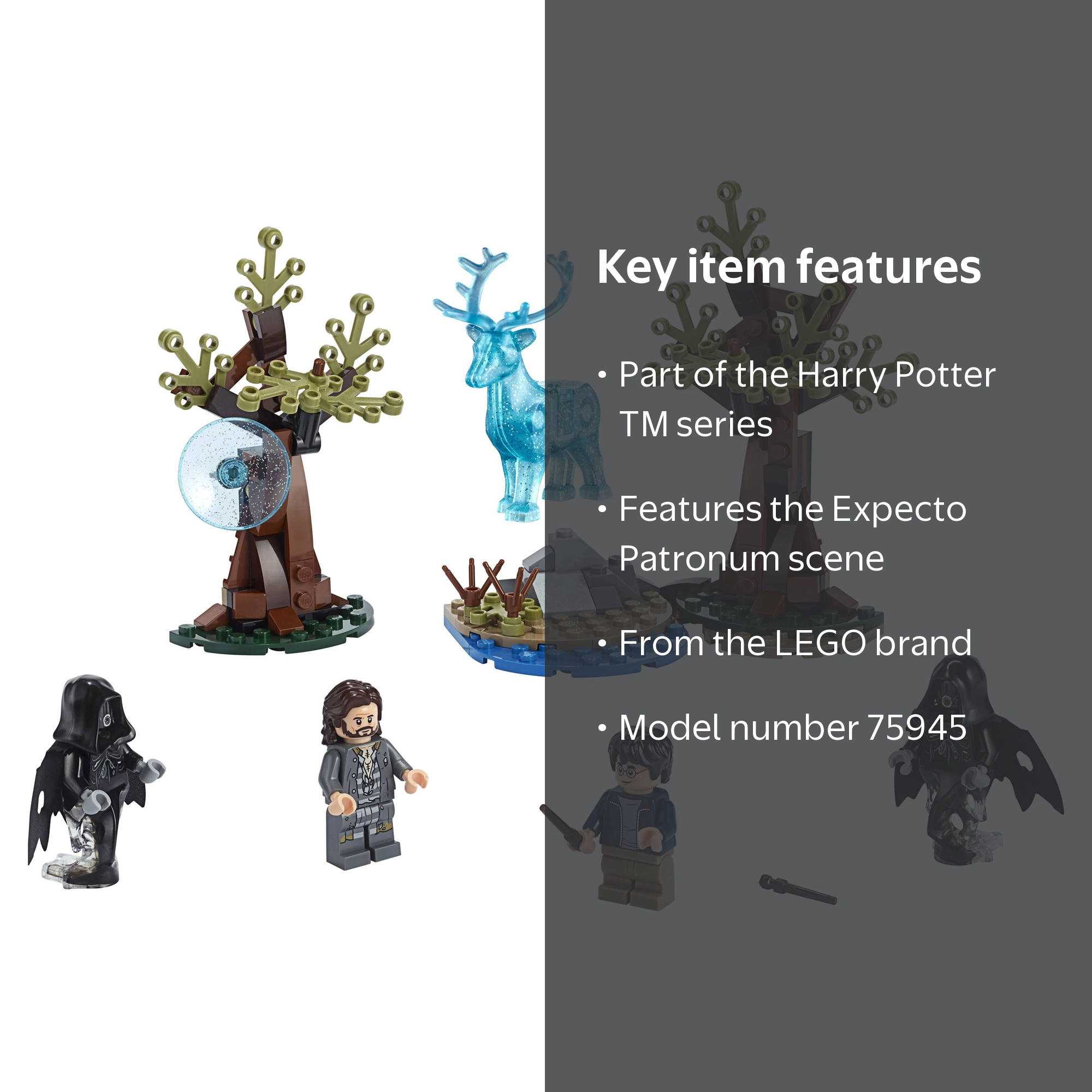 LEGO, Harry Potter Expecto Patronum 75945 Forbidden Forest Wizard