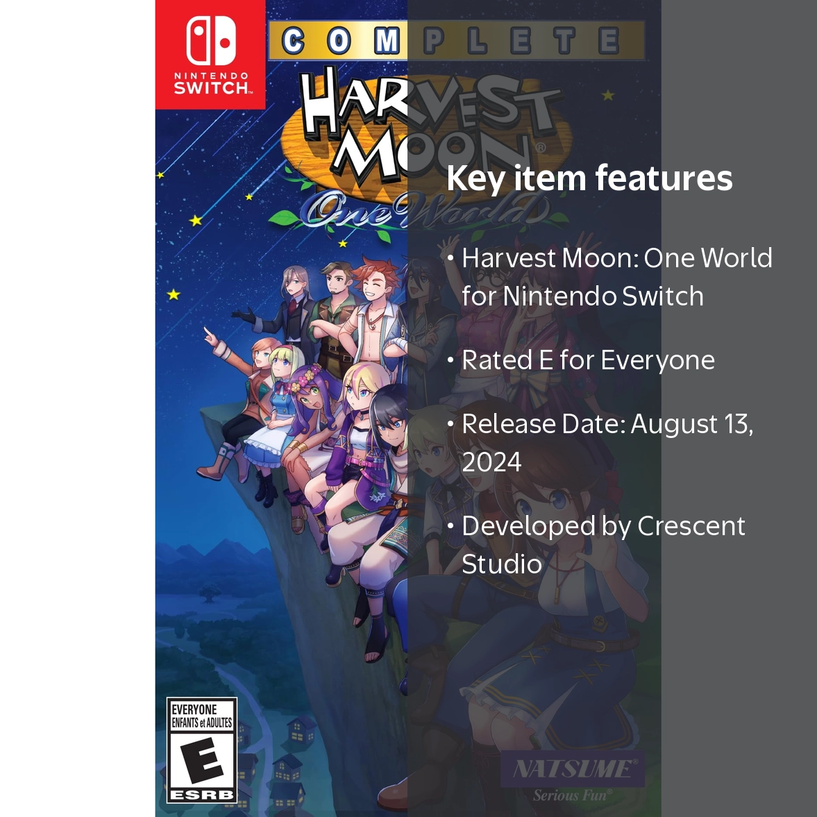 Harvest Moon: One World Complete for Nintendo Switch - Walmart.com