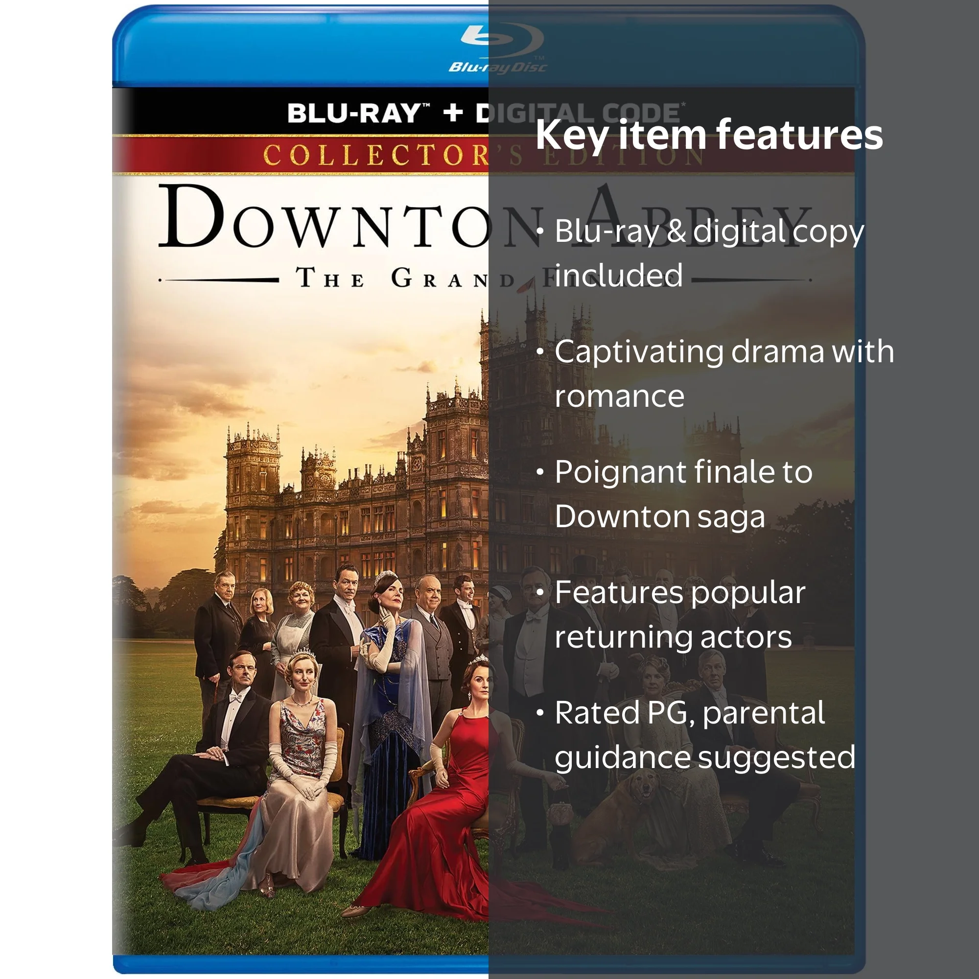 Downton Abbey: The Grand Finale (Blu-ray + Digital Copy), Drama