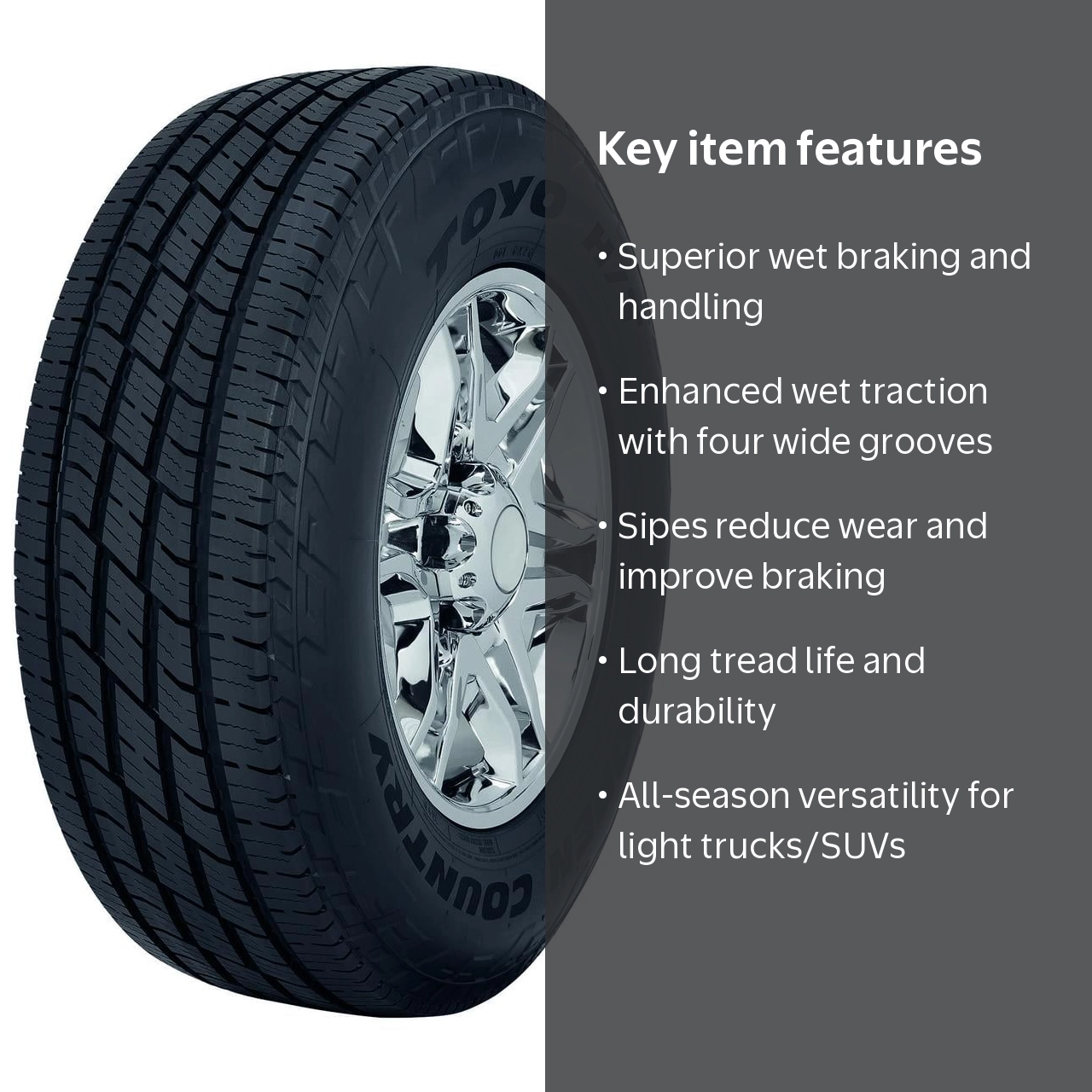 【未走行】OPEN COUNTRY H/T ll 205 65 R16 1本 Free Shipping! Toyo Open Country H/T II 126S Tire, LT275/65R20/10