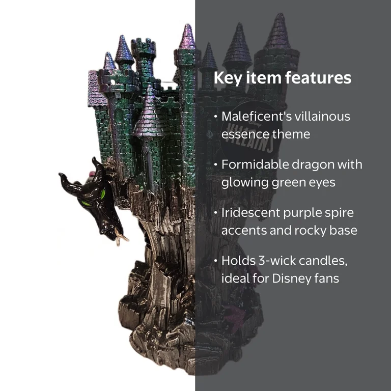 Bath & Body Works Maleficent Disney Villains Collection Castle