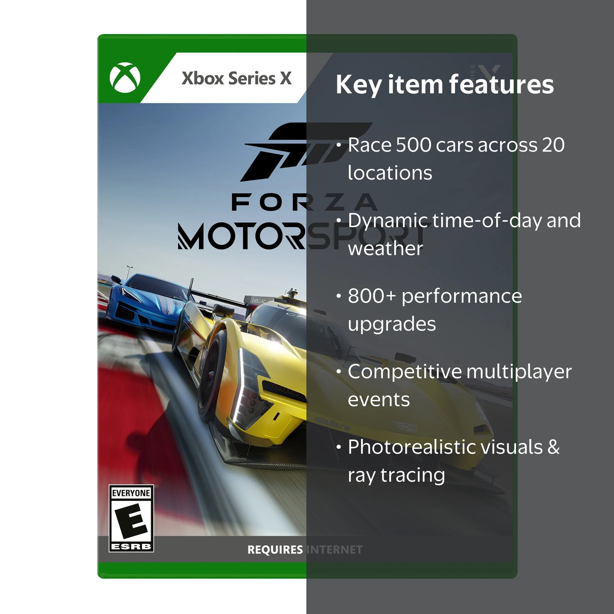 Forza Motorsport ‚Äì Standard Edition ‚Äì Xbox Series X, Race Car