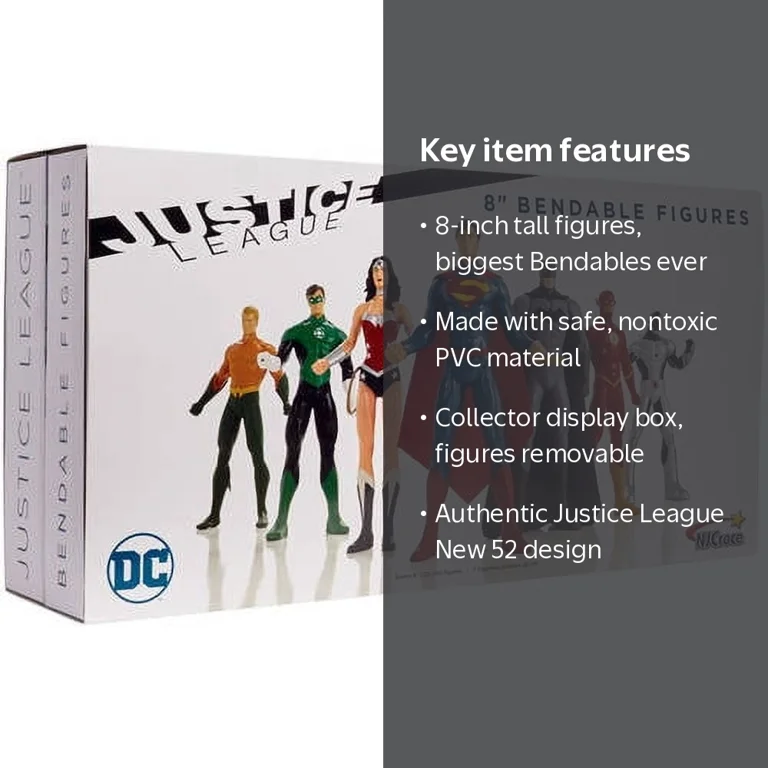 NJ Croce DC Comics - Justice Leauge 8