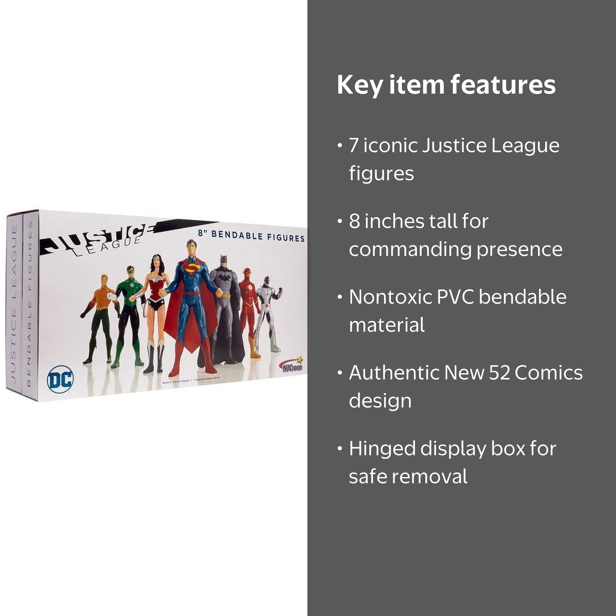 NJ Croce DC Comics - Justice Leauge 8