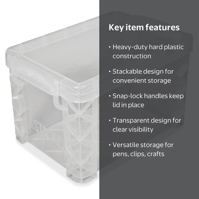 スターバース10ボックス　シュリンク付き Super Stacker® 4x6 Box, Clear - Walmart.com