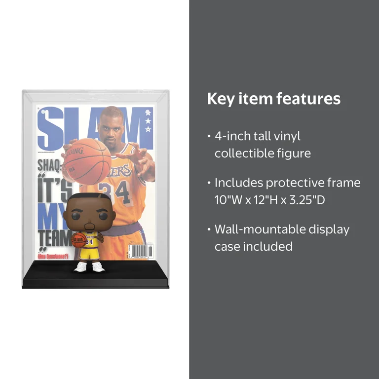 Funko Pop! NBA SLAM Shaquille O'Neal Lakers Uniform Vinyl Figure