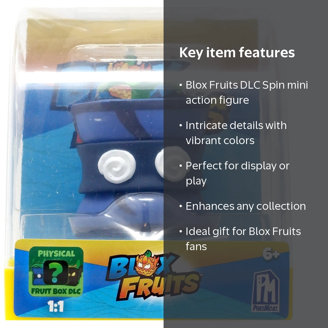 PhatMojo Blox Fruits Mystery DLC Spin Mini Action Figure - Walmart.com