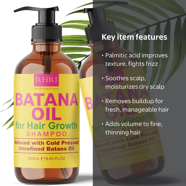 Rida Hair Research Institute Batana Oil Shampoo and Conditioner