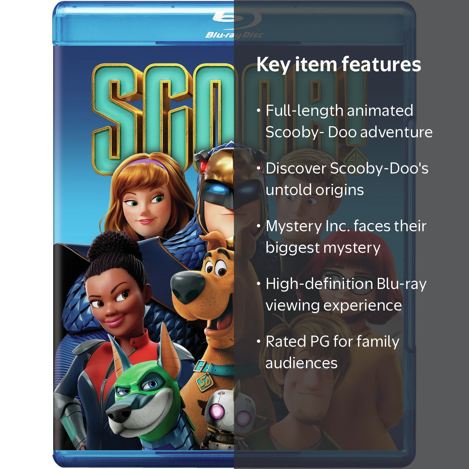 SDS, Blu-ray, Scoob!, Family Animation Comedy Adventure PG