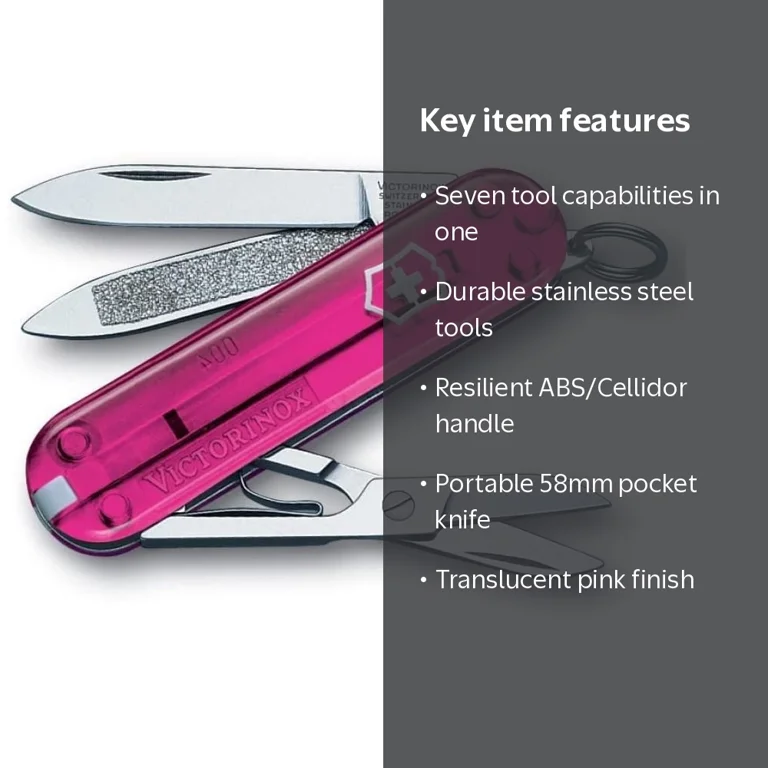 Victorinox Swiss Army Classic SD Pocket Knife - 7 Function
