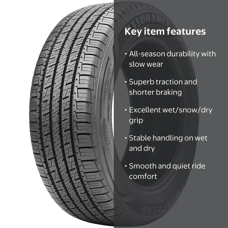 GOODYEAR★235/55R19★1本送料込み★ Goodyear, Passenger Tire, 235/55R19 101V, All Season Traction