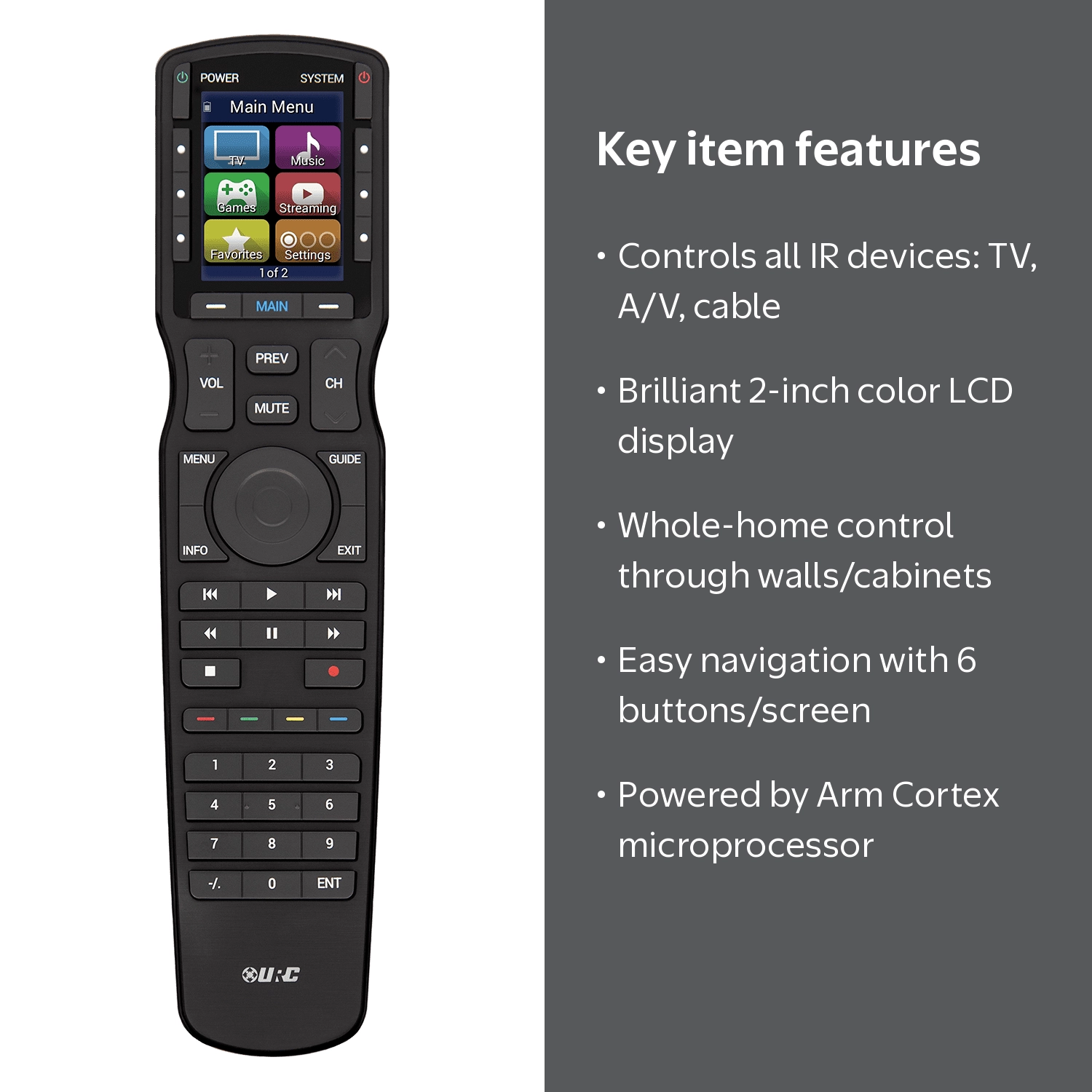 URC, Universal Remote Control, MX-790, 2