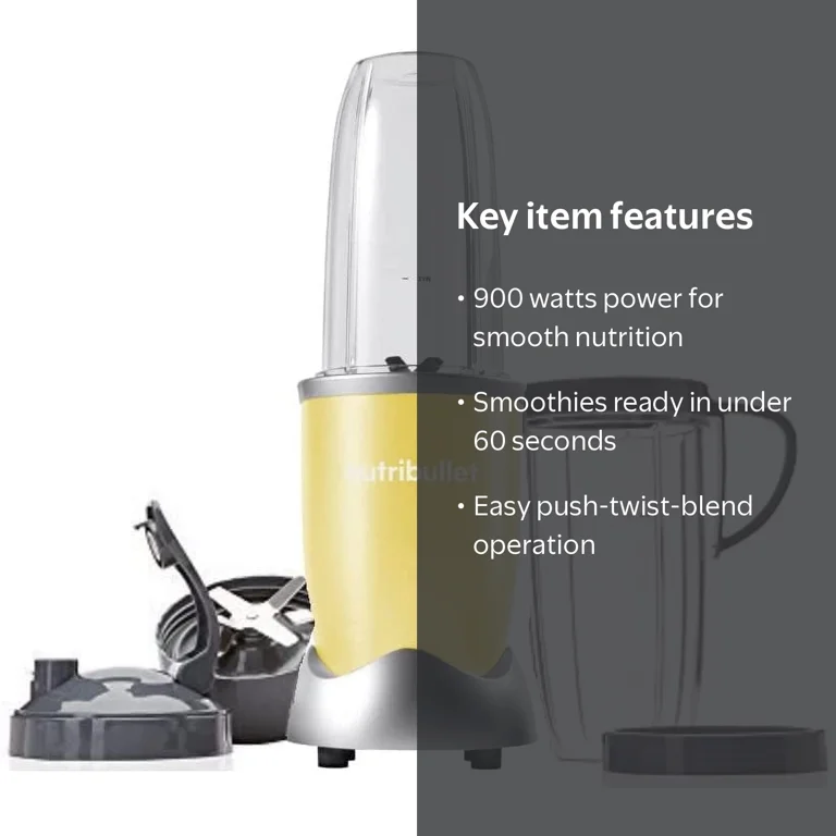 nutribullet, Blender, Pro 900 W, 9-Piece Set with Extraction nutribullet, Blender, Pro 900 W, 9-Piece Set with Extraction