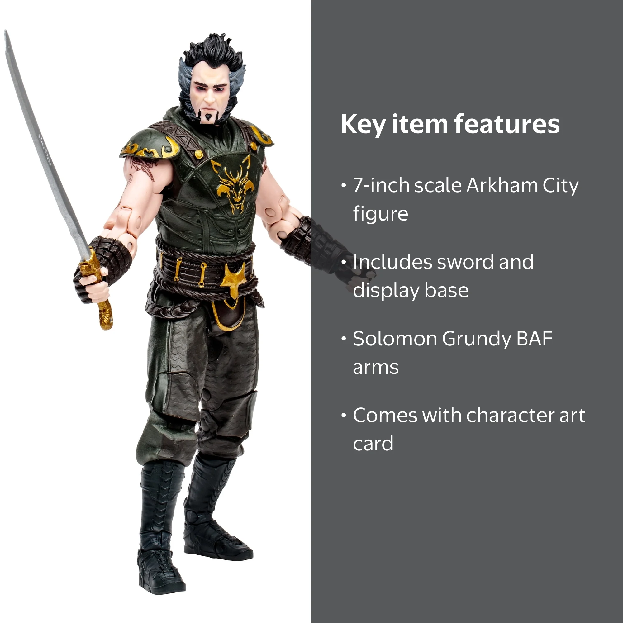 McFarlane Toys DC Multiverse Arkham City Ra's Al Ghul - 7 in