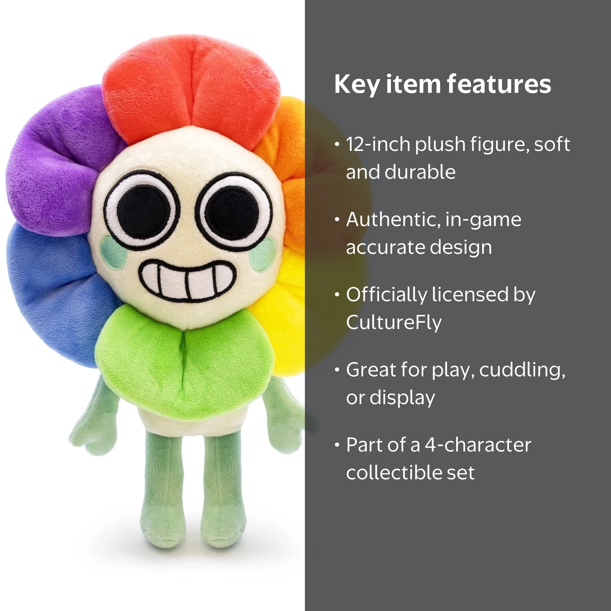 CultureFly, Plush Toy, 12 inch, Officially Licensed Dandy's World CultureFly, Plush Toy, 12 inch, Officially Licensed Dandy's World
