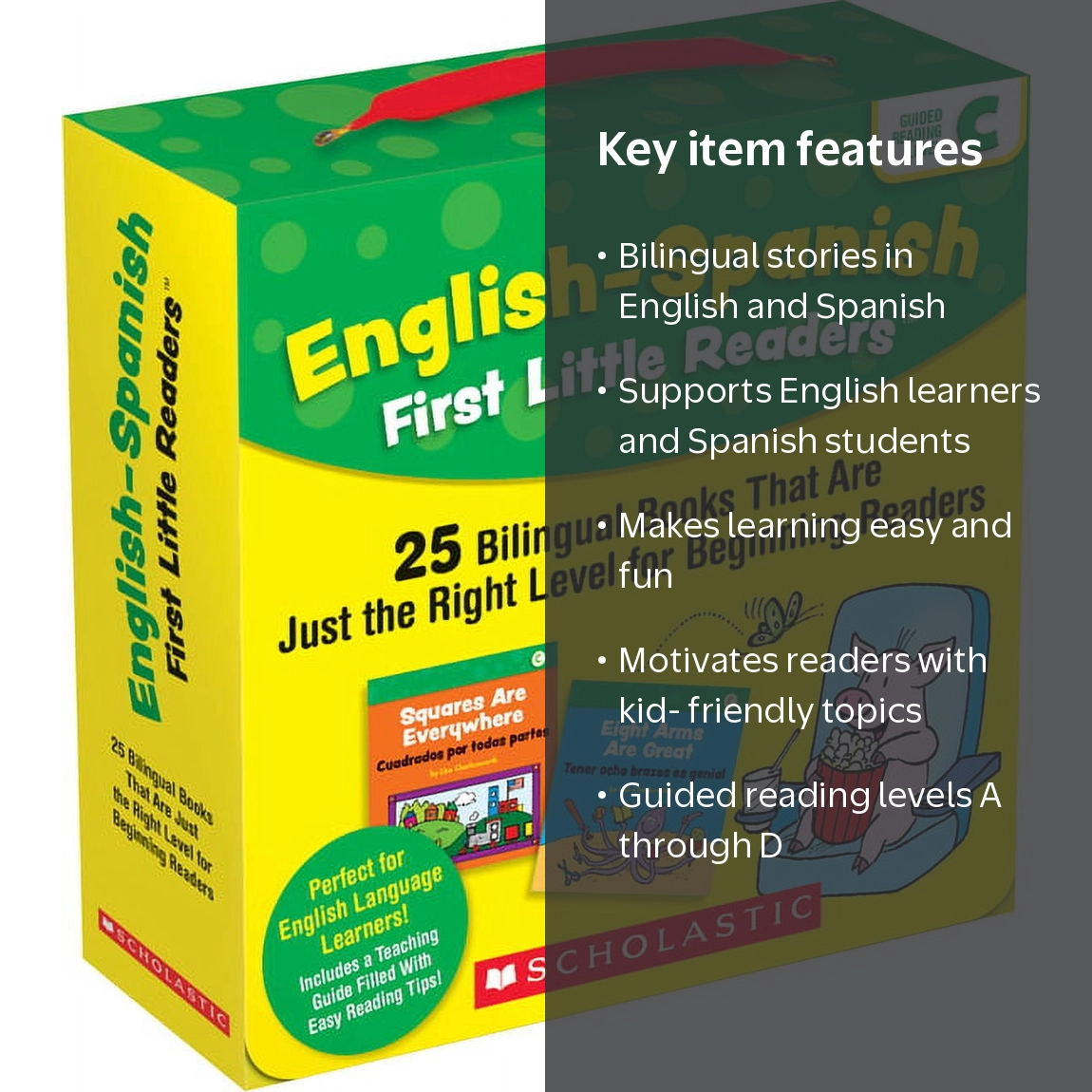 English-Spanish First Little Readers Parent Pack: Level C