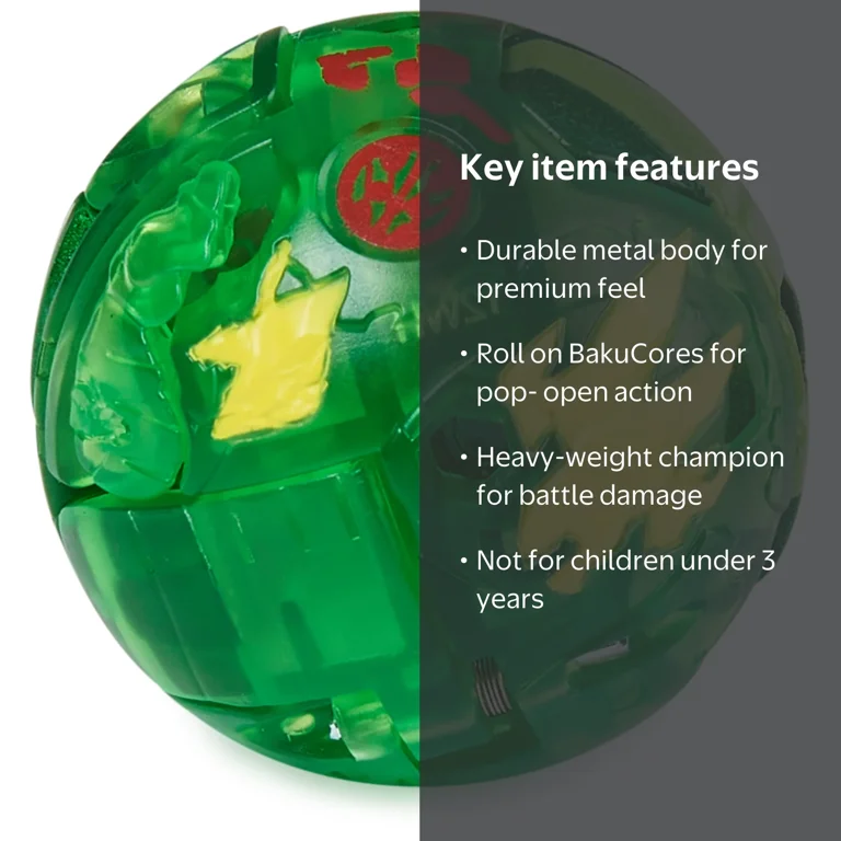 Bakugan Evolutions Platinum Neo Trox (Green) - Walmart.com