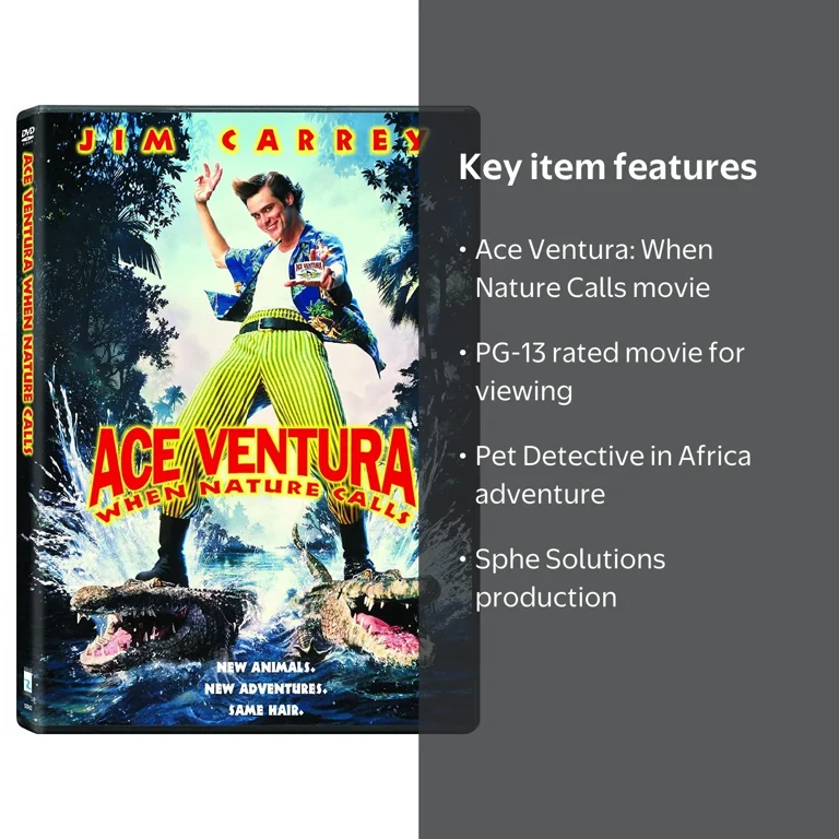 Ace Ventura: When Nature Calls - Walmart.com