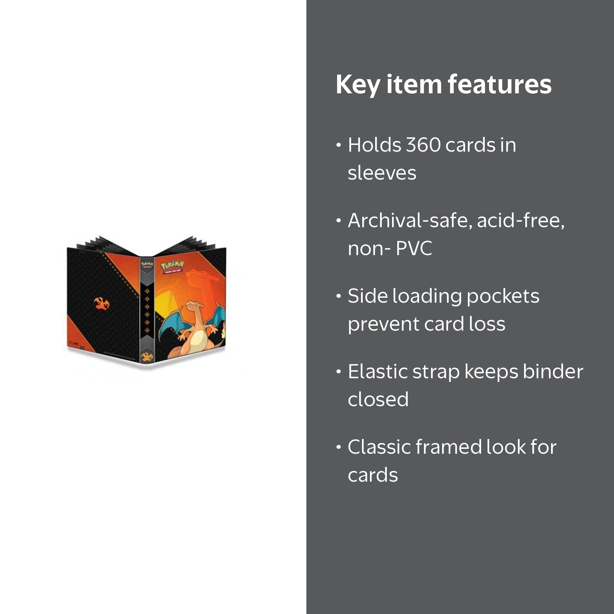 Ultra PRO, Collectibles Card Storage, 360 Cards, Black Web Webbing