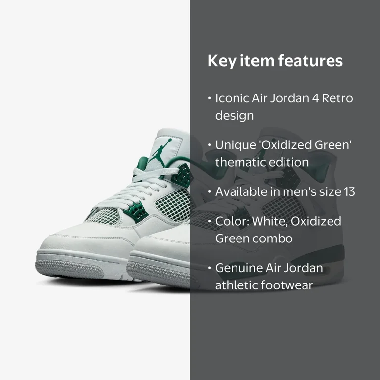 Men's) Air Jordan 4 Retro 'Oxidized Green' (2024) FQ8138-103