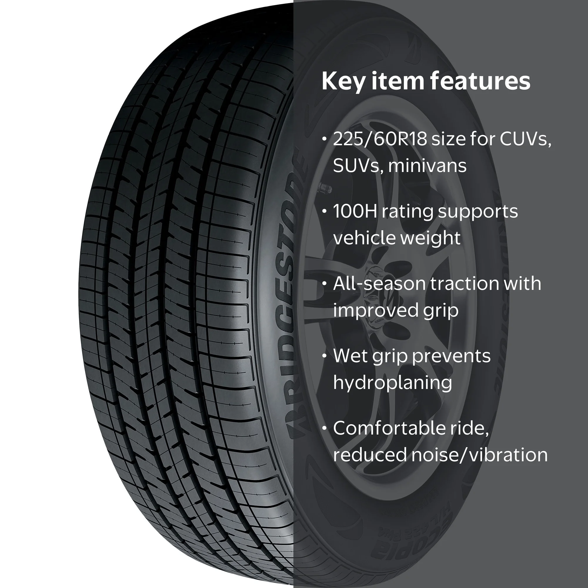 Bridgestone Ecopia H/L 422 Plus 225/60R18 100H All-Season