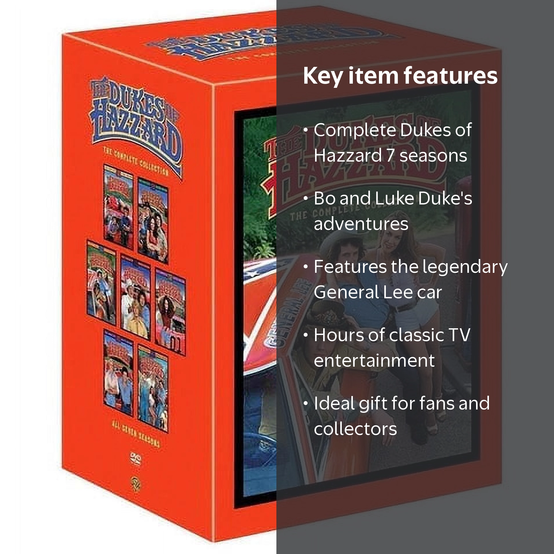Dukes of Hazzard Complete TV Series DVD Box Set - All 7 Seasons