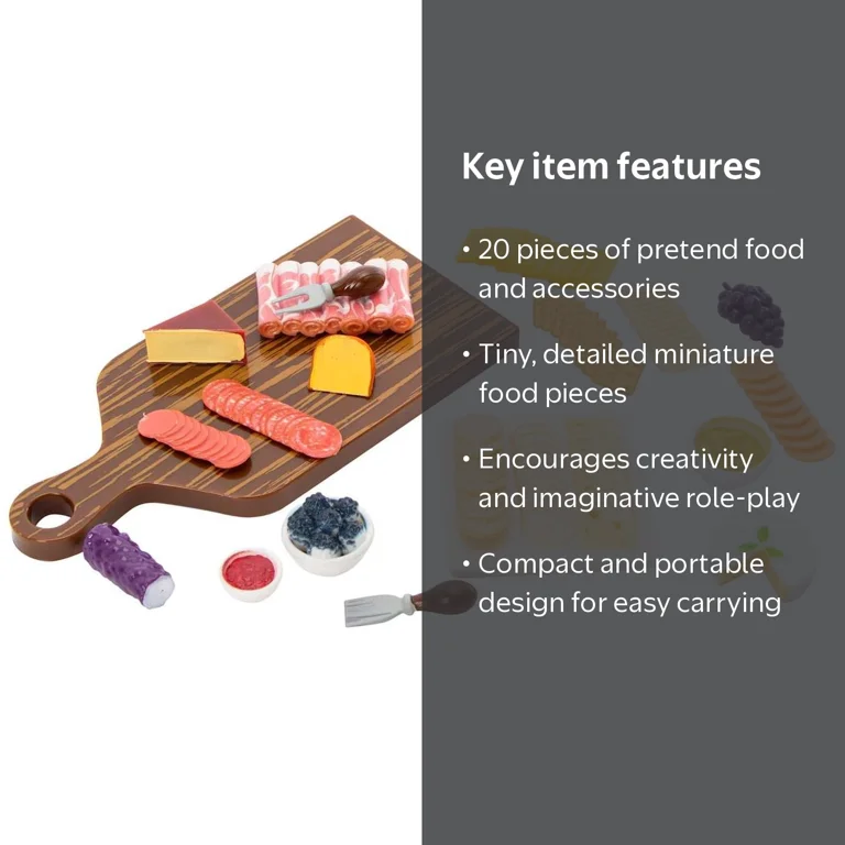 Teeny Tinies! Teeny Charcuterie Playset - Walmart.com